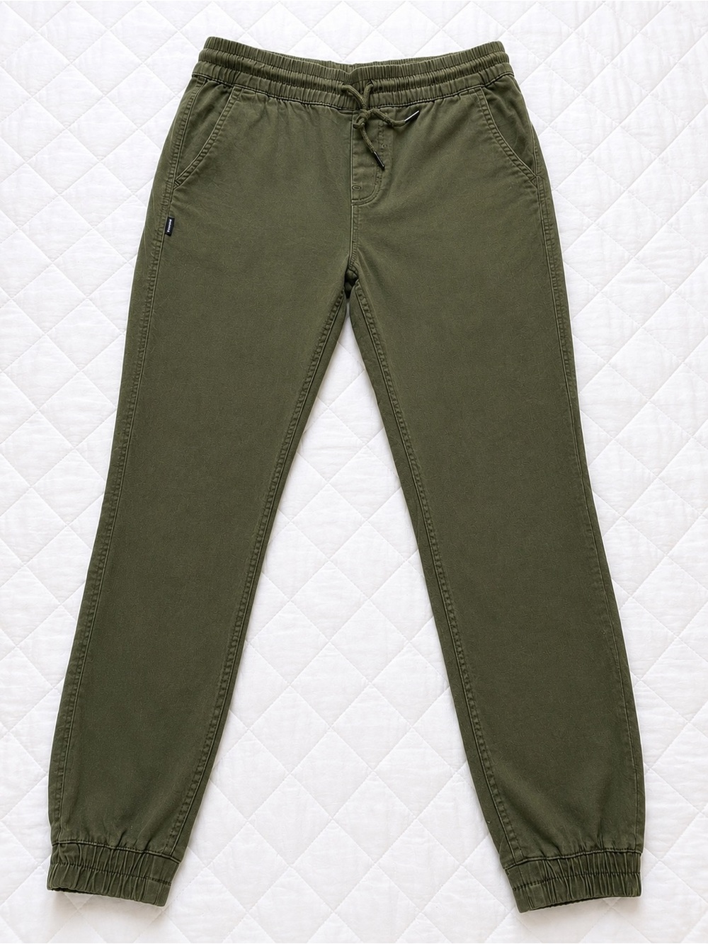 Fairplay Olive Green Jogger Pants Women’s Size 29 Twill